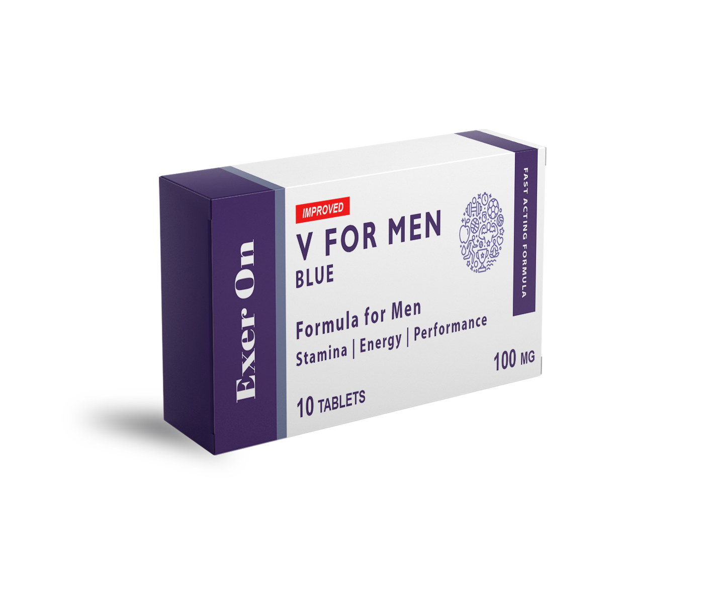 Exer On - V for Men 10 Tablets