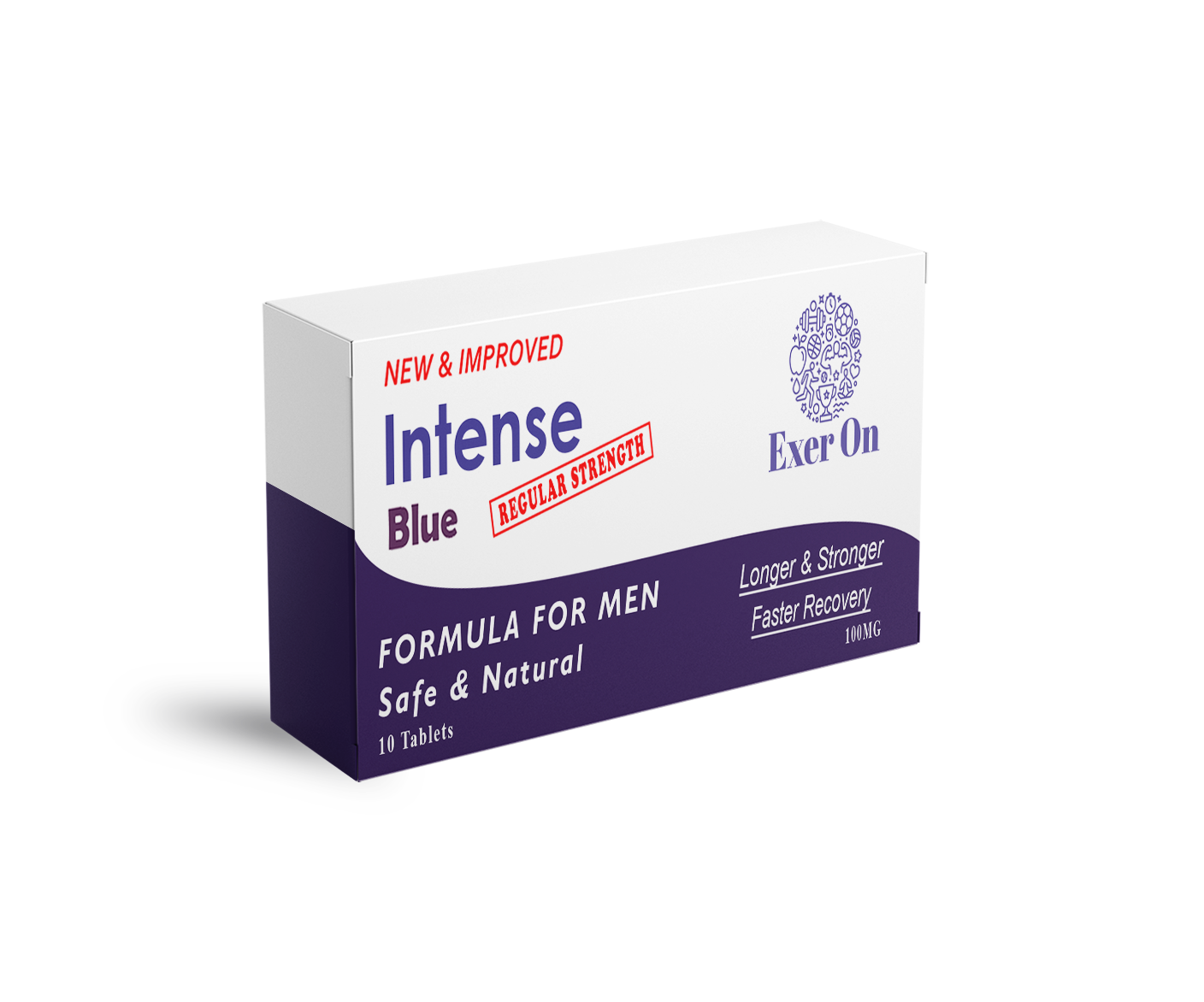 Exer On - Intense Blue 10 Tablets